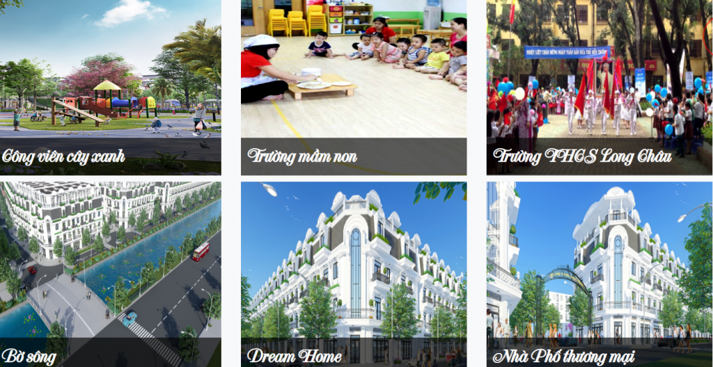 Tiện ích dịch vụ dự án Long Châu Riverside